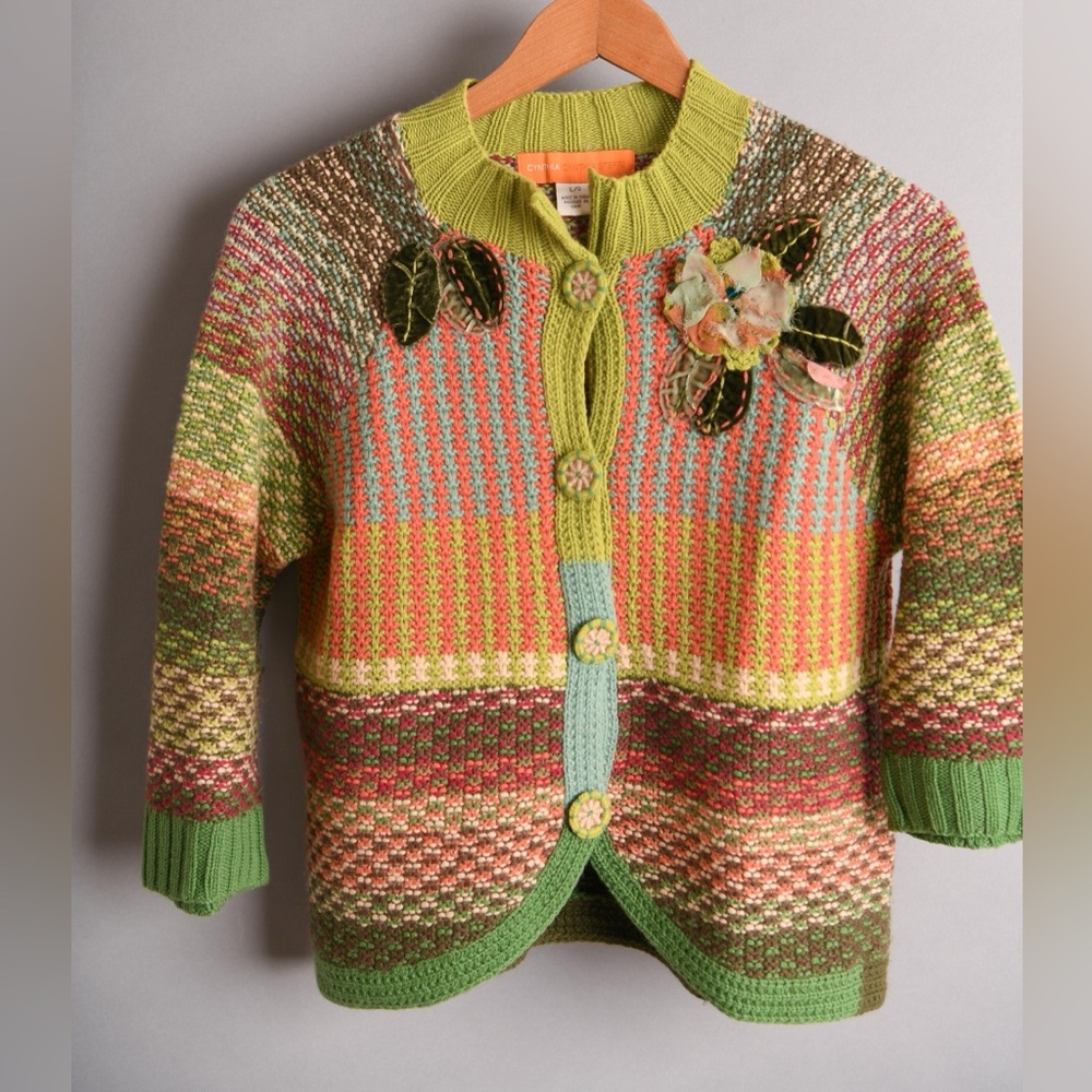 Cynthia Cynthia Steffe embellished sweater size L